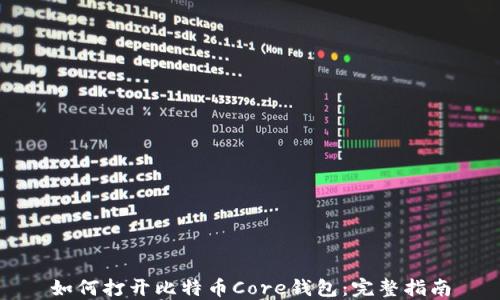 
如何打开比特币Core钱包：完整指南